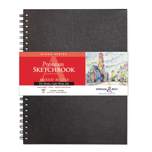 Stillman & Birn, Alpha Series Wirebound Sketchbooks, Various Sizes - Image 2