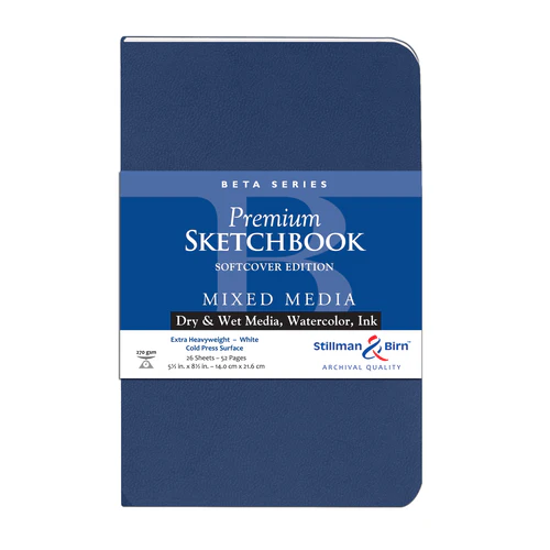 Stillman & Birn, Beta Series Softbound Sketchbooks, Various Sizes - Image 3
