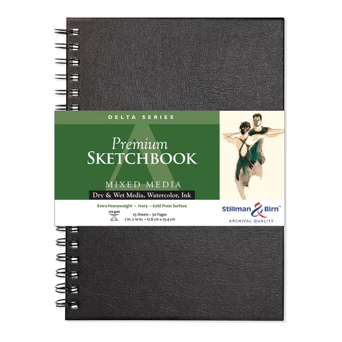 Stillman & Birn, Delta Series Wirebound Sketchbooks, Various Sizes - Image 3