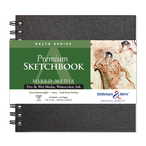 Stillman & Birn, Delta Series Wirebound Sketchbooks, Various Sizes - Image 4
