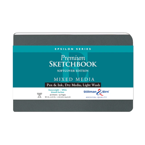 Stillman & Birn, Epsilon Series Softbound Sketchbooks, Various Sizes - Image 4