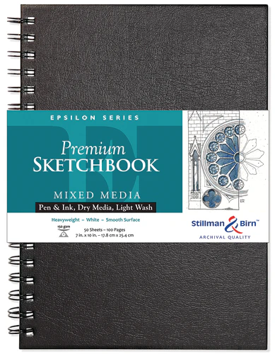 Stillman & Birn, Epsilon Series Wirebound Sketchbooks, Various Sizes - Image 3