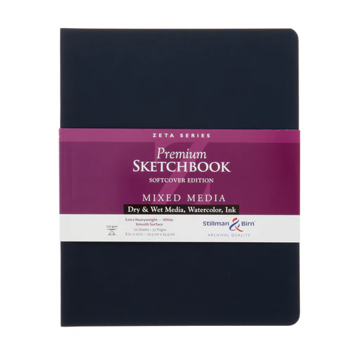 Stillman & Birn Zeta Series Softbound Sketchbooks in Various Sizes - Image 3
