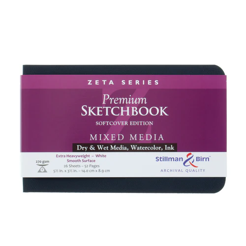 Stillman & Birn Zeta Series Softbound Sketchbooks in Various Sizes - Image 5
