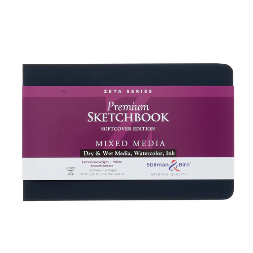 Stillman & Birn Zeta Series Softbound Sketchbooks in Various Sizes - Image 6