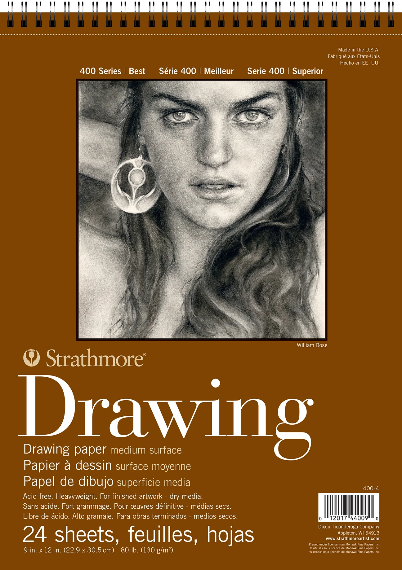 Strathmore Medium Drawing Pads 400 Series, Various Sizes - Image 3