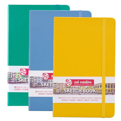 Talens Art Creation Hard Cover 5.1 x 8.3" Sketchbook in Various Colors
