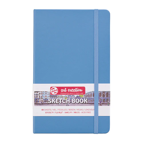 Talens Art Creation Hard Cover 5.1 x 8.3" Sketchbook in Various Colors - Image 5
