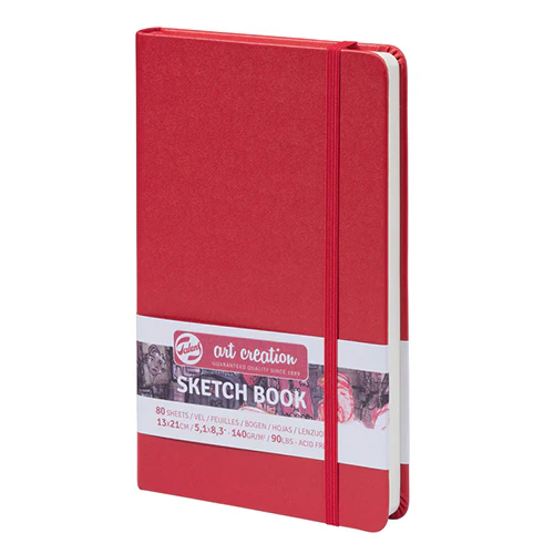 Talens Art Creation Hard Cover 5.1 x 8.3" Sketchbook in Various Colors - Image 8