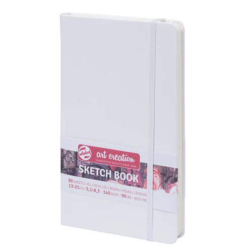 Talens Art Creation Hard Cover 5.1 x 8.3" Sketchbook in Various Colors - Image 9