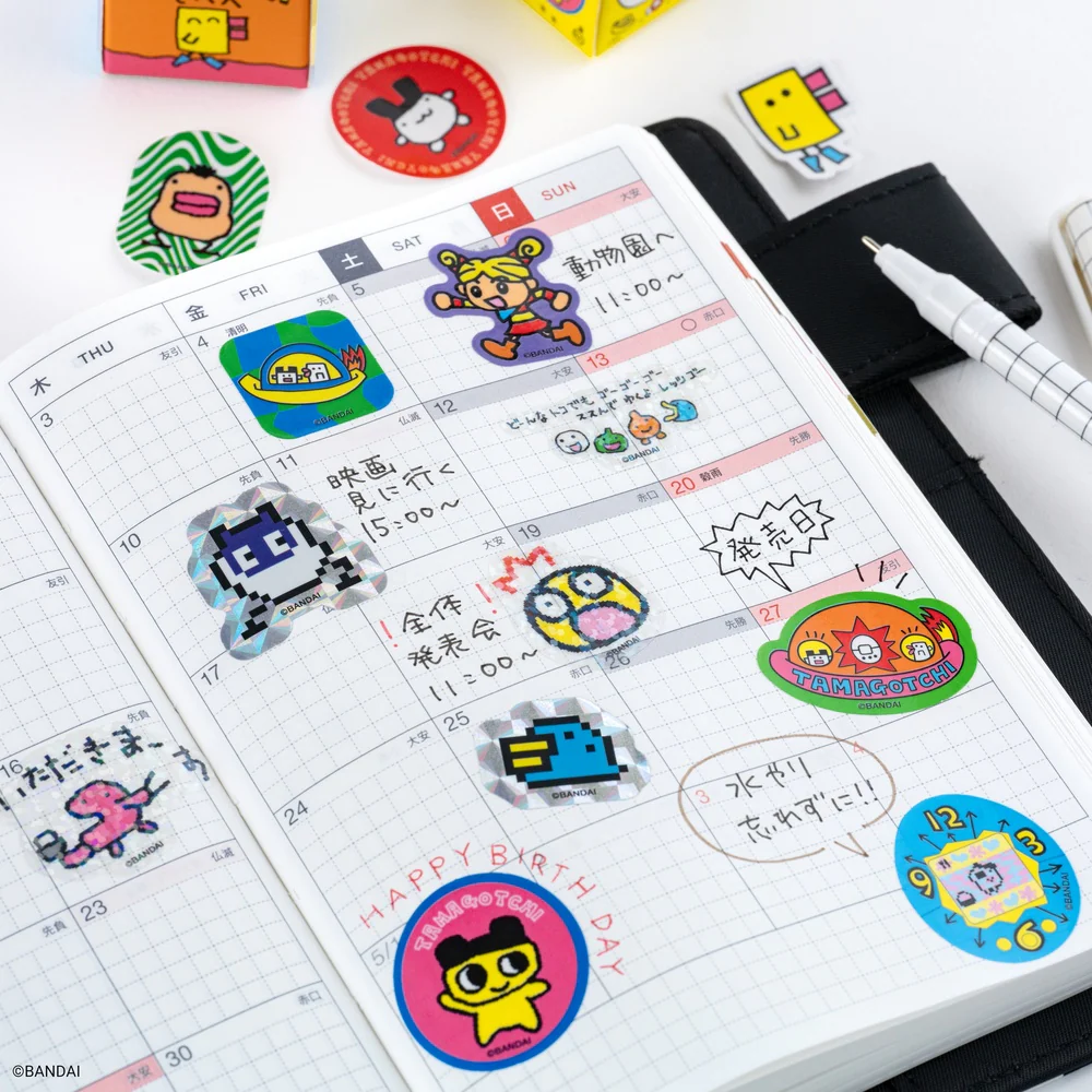 Tamagotchi: Flake Stickers (Set of 3 Boxes) - Image 6