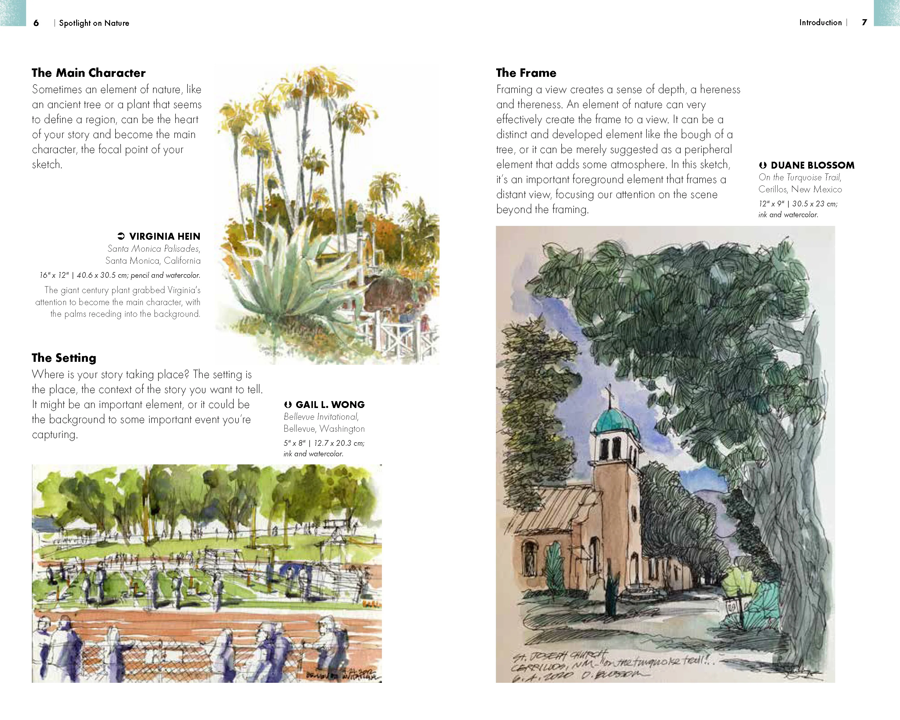 The Urban Sketching Handbook: Spotlight on Nature - Image 3