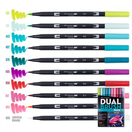 Tombow Dual Brush Pen Sets - Image 10