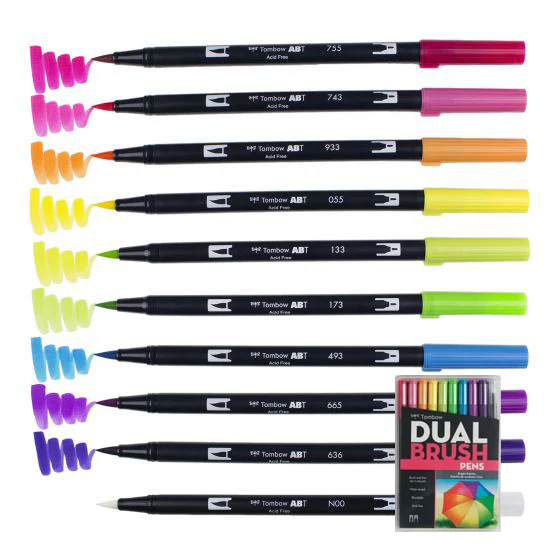 Tombow Dual Brush Pen Sets - Image 3