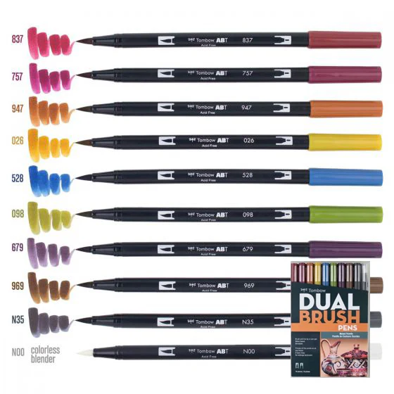 Tombow Dual Brush Pen Sets - Image 4