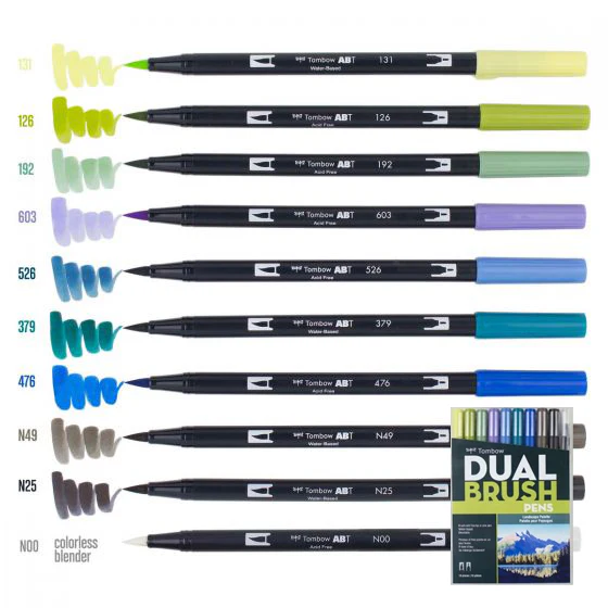 Tombow Dual Brush Pen Sets - Image 5