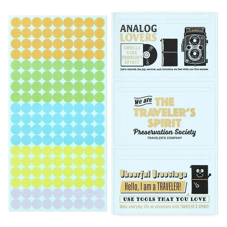 TRAVELER'S Company Sticker Set for Diary 2026 - Image 4