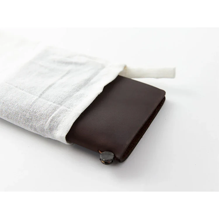 TRAVELER'S Notebook Passport Size Brown Cover - Image 3