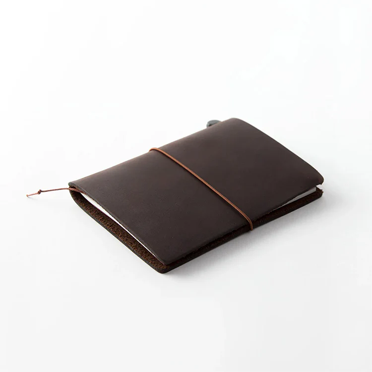 TRAVELER'S Notebook Passport Size Brown Cover - Image 4