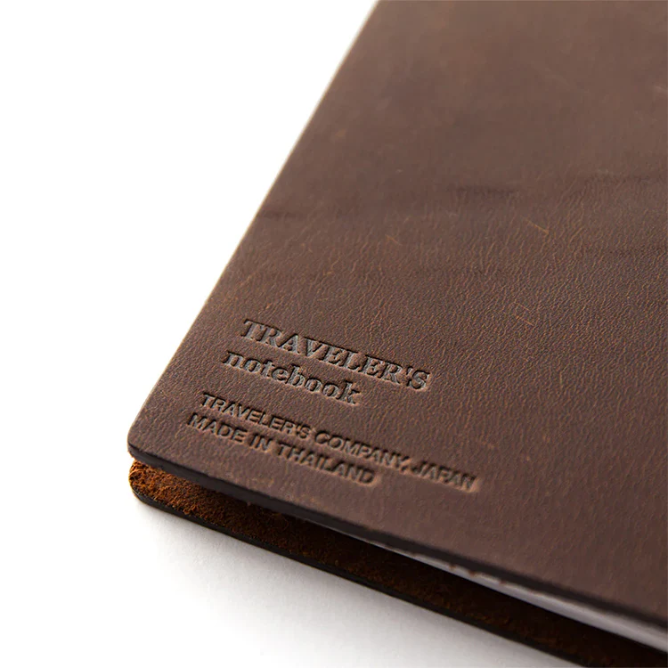 TRAVELER'S Notebook Passport Size Brown Cover - Image 7