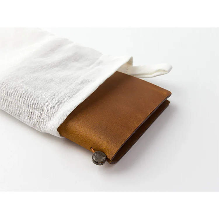 TRAVELER'S Notebook Passport Size Camel Cover - Image 3