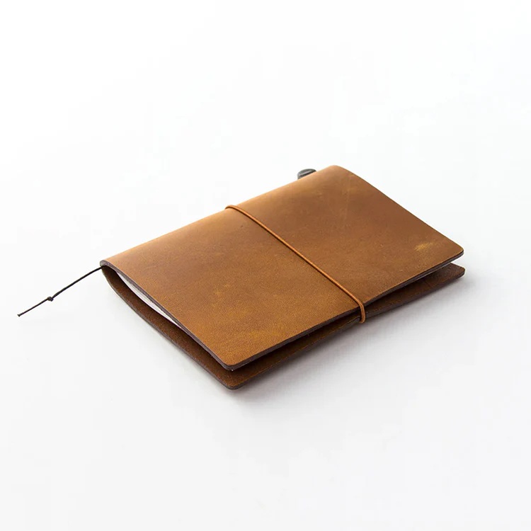 TRAVELER'S Notebook Passport Size Camel Cover - Image 4