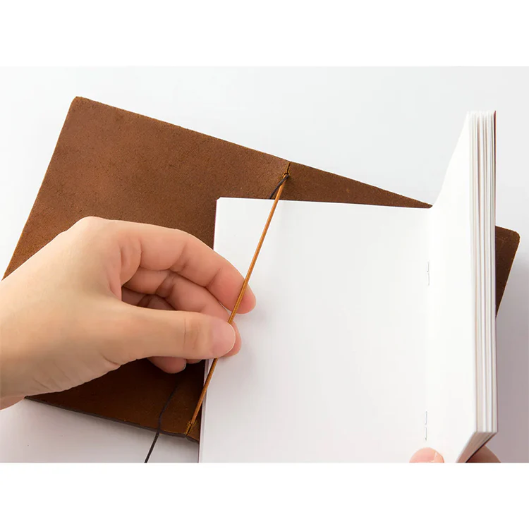 TRAVELER'S Notebook Passport Size Camel Cover - Image 6