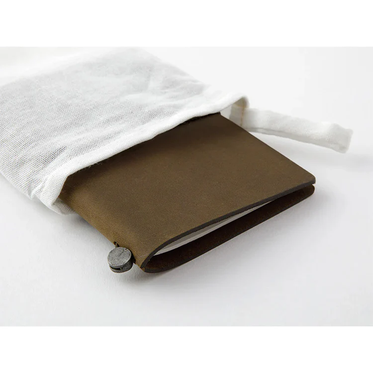 TRAVELER'S Notebook Passport Size Olive Cover - Image 3