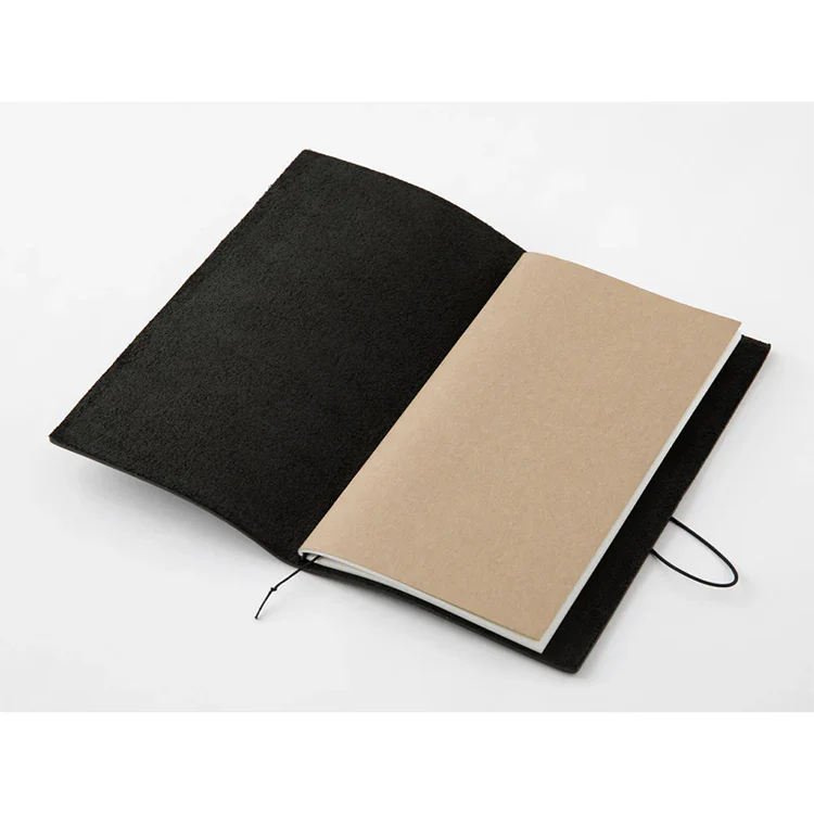 TRAVELER's Notebook Regular Size Black Cover - Image 6
