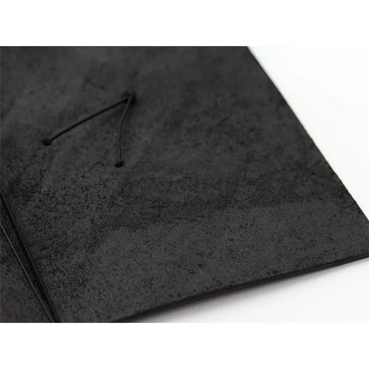 TRAVELER's Notebook Regular Size Black Cover - Image 8