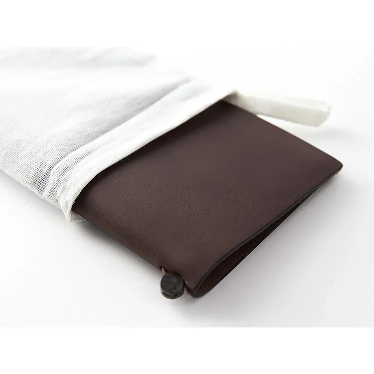 TRAVELER's Notebook Regular Size Brown Cover - Image 3