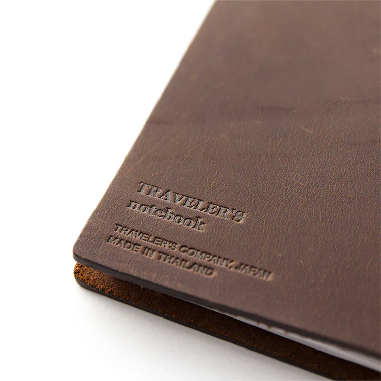 TRAVELER's Notebook Regular Size Brown Cover - Image 7