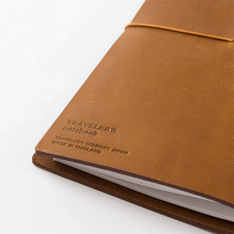 TRAVELER's Notebook Regular Size Camel Cover - Image 7