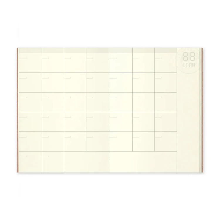 TRAVELER'S Passport Size 006 Free Monthly Diary - Image 2