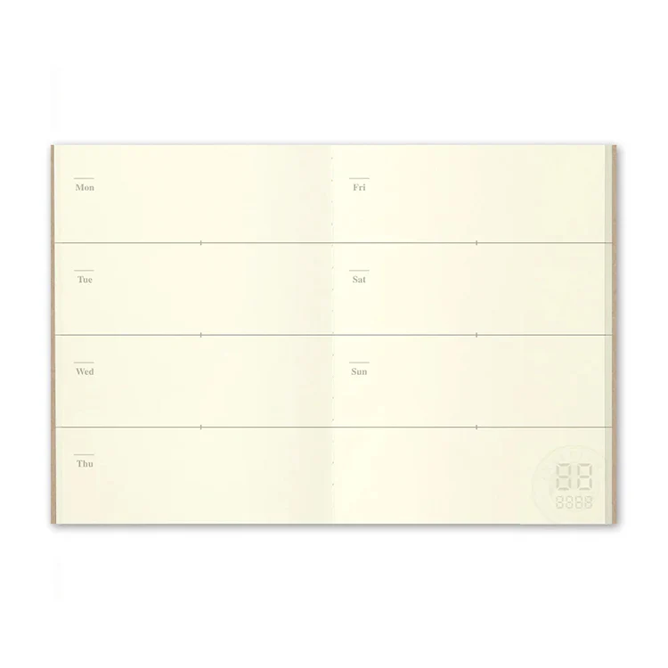 TRAVELER'S Passport Size 007 Free Diary Weekly - Image 2