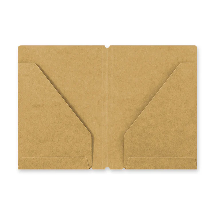 TRAVELER's Passport Size Refill Kraft Folder - Image 2
