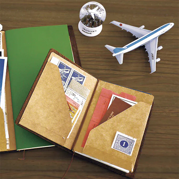 TRAVELER's Passport Size Refill Kraft Folder - Image 4
