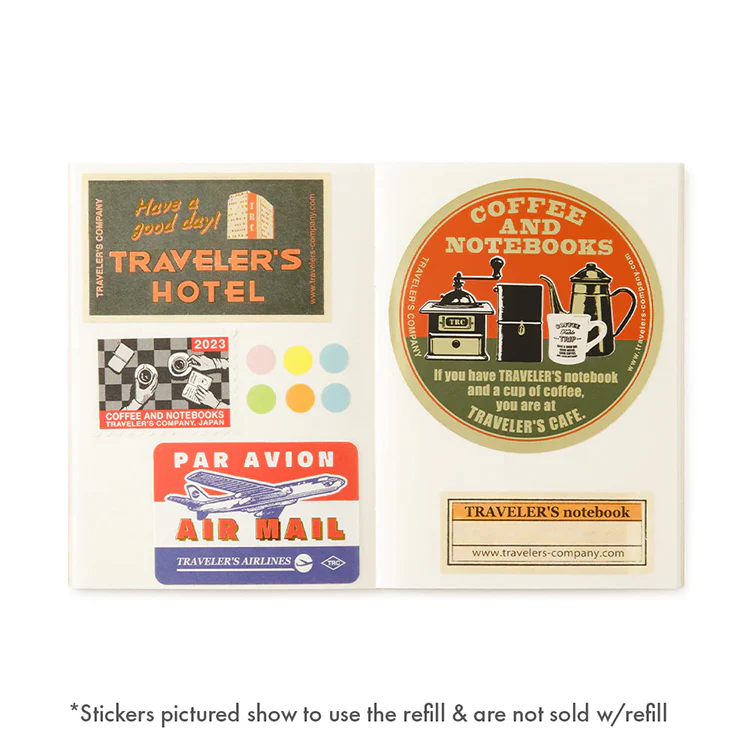 TRAVELER's Passport Size Refill Sticker Release - Image 4