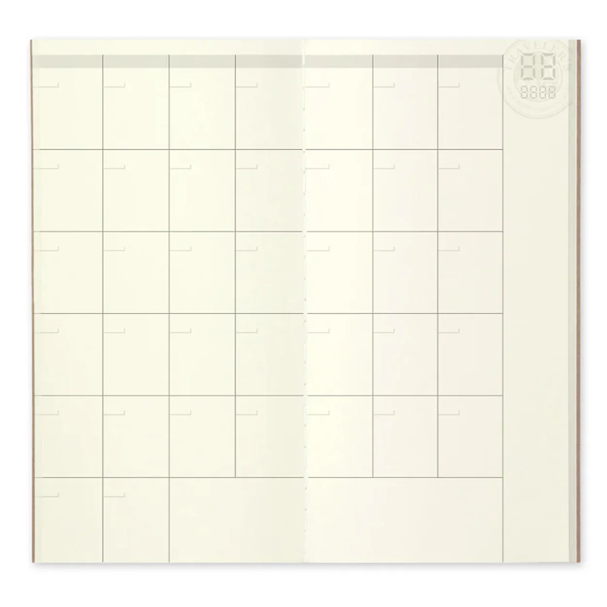 TRAVELER'S Regular Size 017 Free Monthly Diary - Image 2