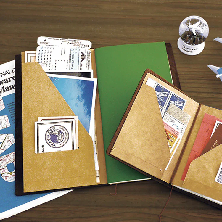 TRAVELER's Regular Size Refill Kraft Paper Folder - Image 5