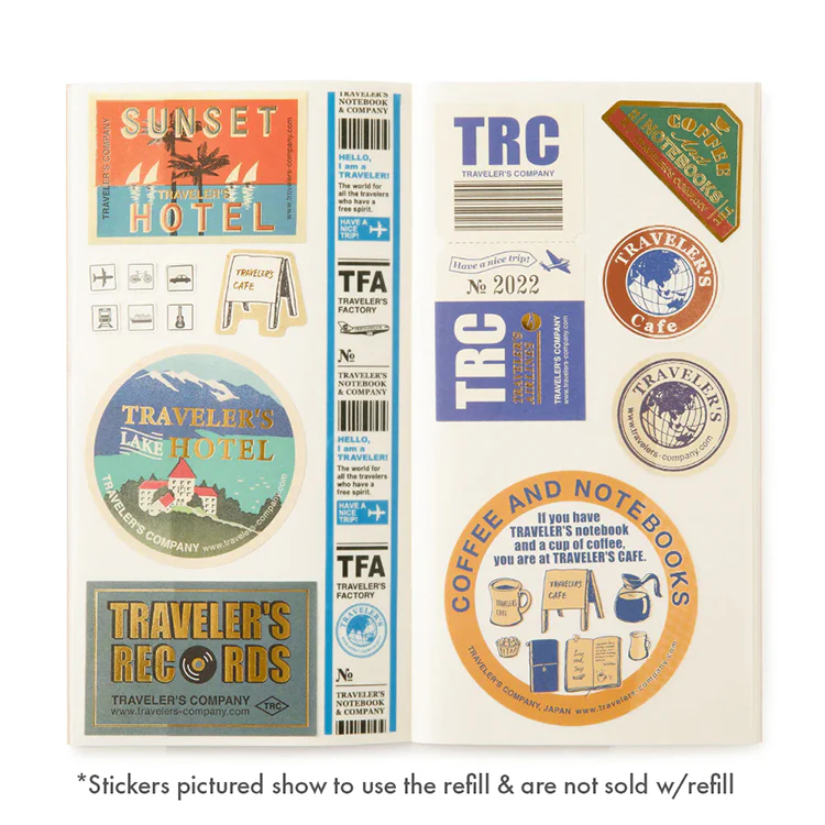 TRAVELER's Regular Size Sticker Release Paper - Image 4