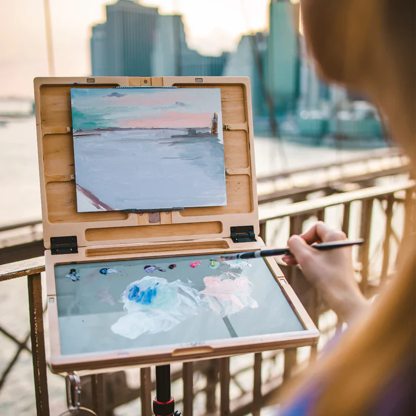 New Wave U.Go Plein Air Large Pochade Box, 11x14.5" - Image 7