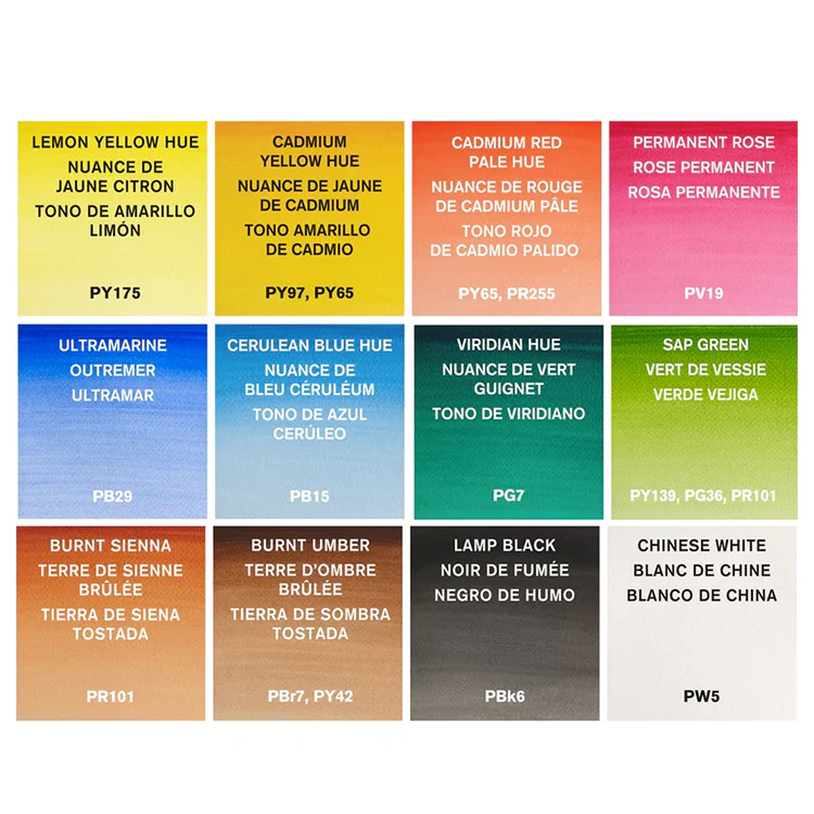 Winsor & Newton Cotman Field Travel Box, 12 Half Pan Set - Image 4