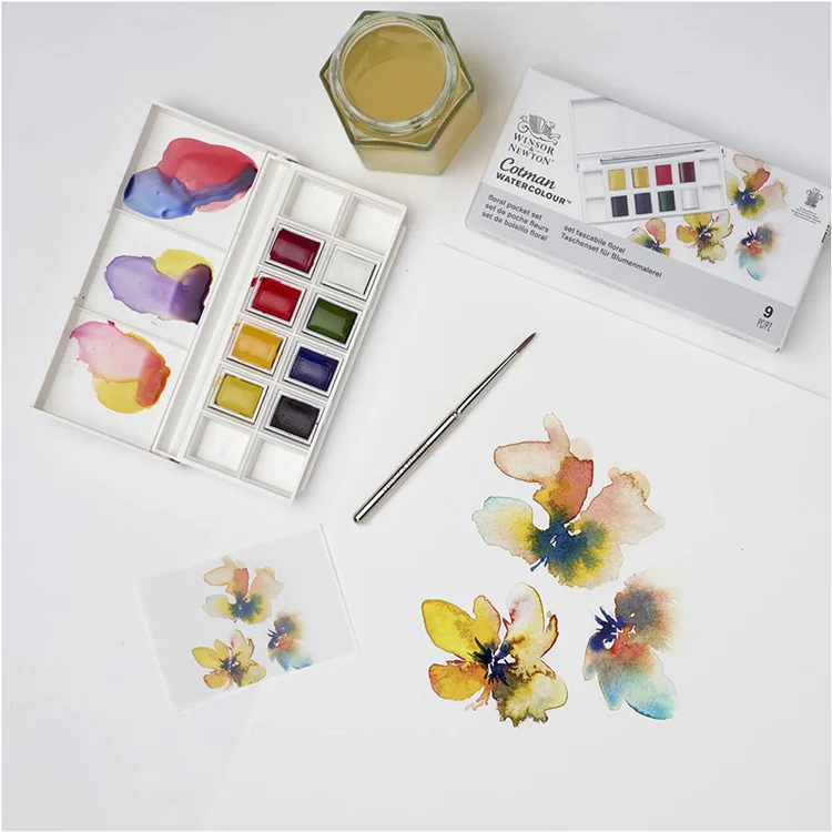 Winsor & Newton Cotman Floral Pocket Set - Image 7