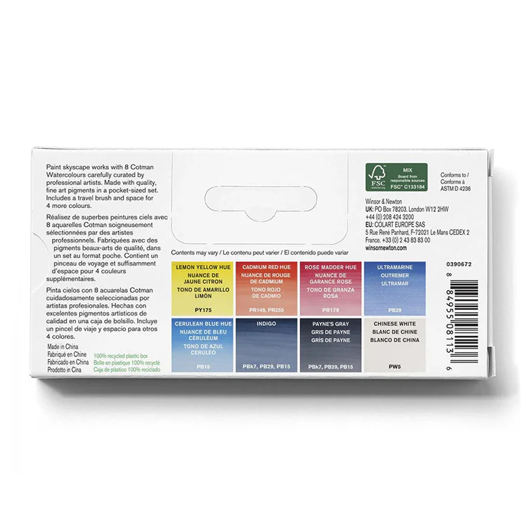 Winsor & Newton Cotman Skyscapes Pocket Set - Image 3