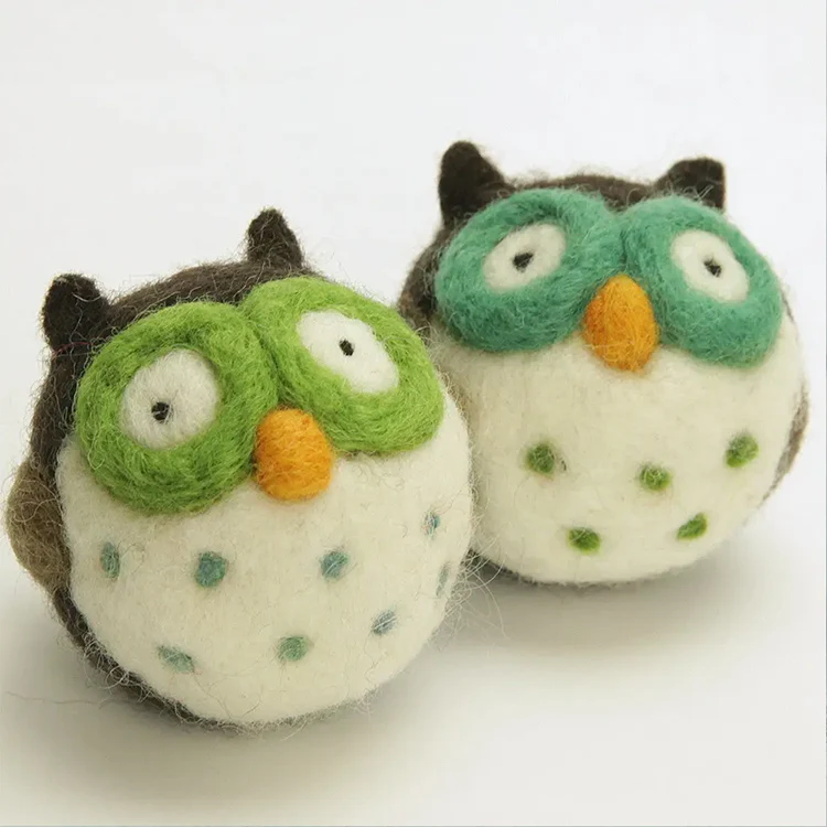 Woolbuddy DIY Owl Felting Kit - Image 2